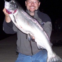Legend Outdoors guided trips to Lake Michigan Harbors photo 2 - King fish